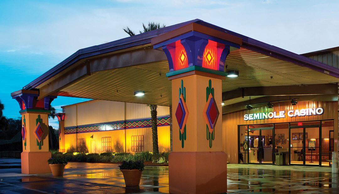 Seminole Casino front entrance